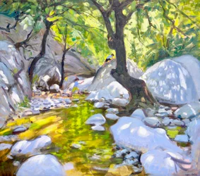 Arroyo de montaña, Lefkas, Grecia, 2009